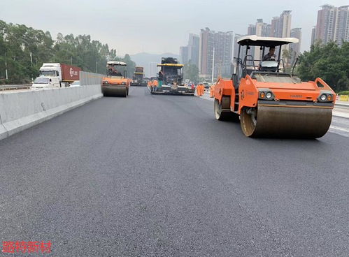路特抗車轍劑成功應用于廣深高速深圳段景觀設施品質提升工程